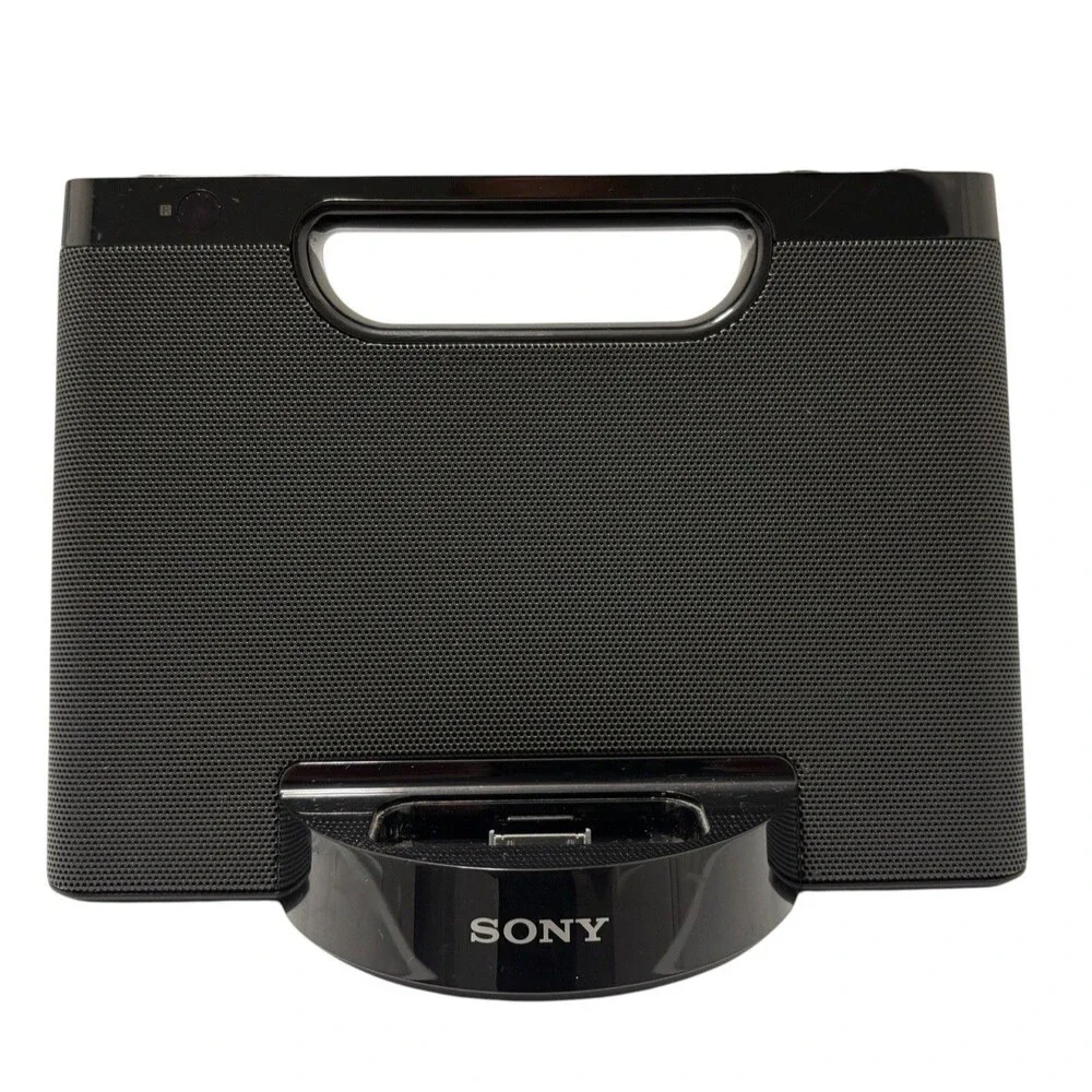 Sony Personal Audio Docking System RDP-M5iP iPod iPhone Speaker (No Power Cord)